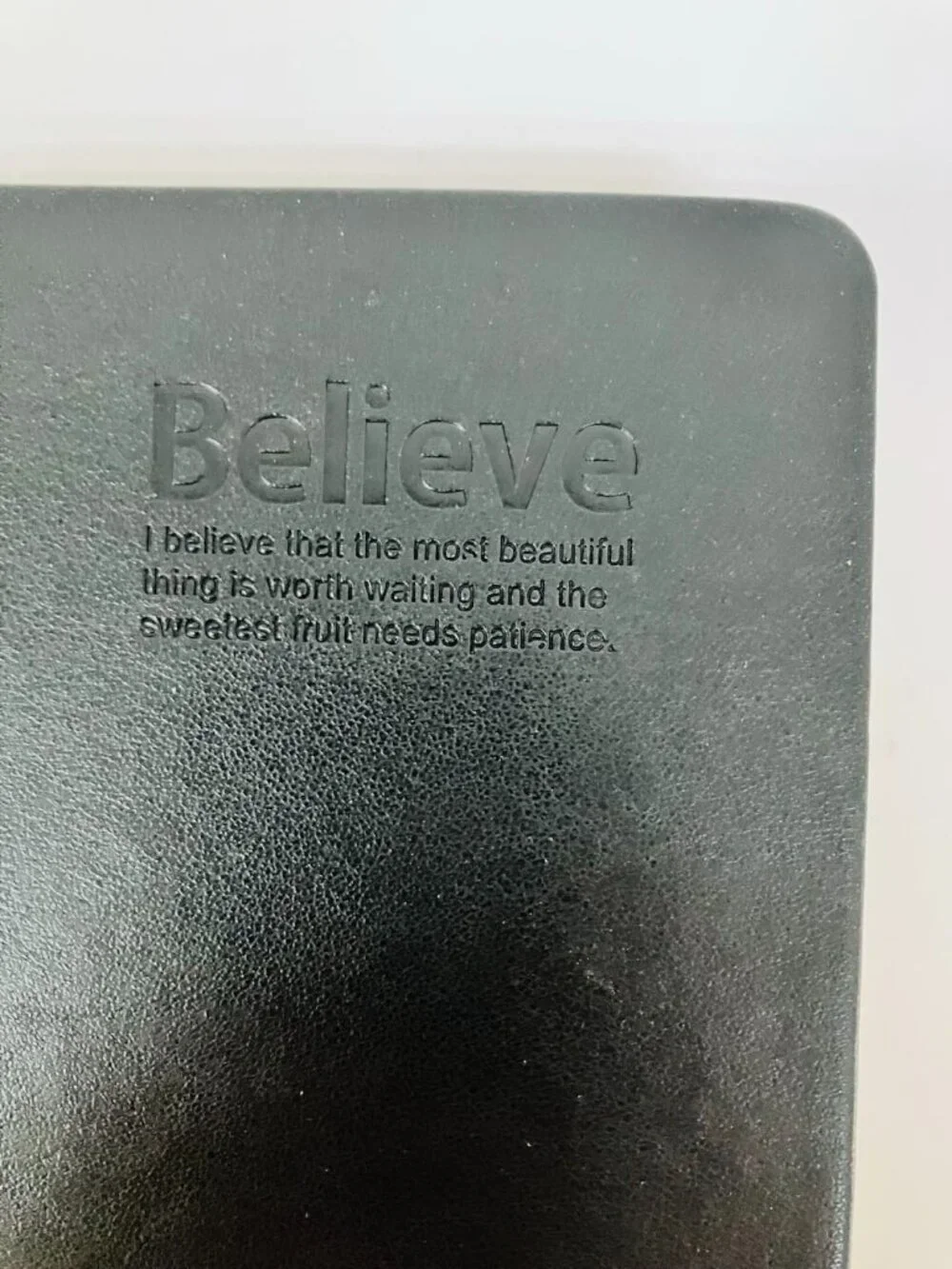 Believe Notebook Thick Blank Page Vintage Extra Thick Journal